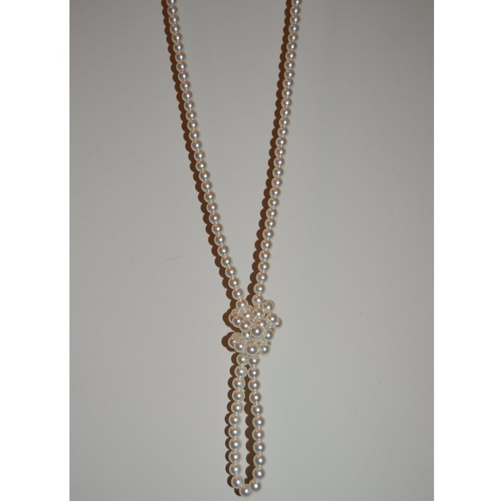 Karl Lagerfeld Paris Faux-Pearl Bead Necklace NEW